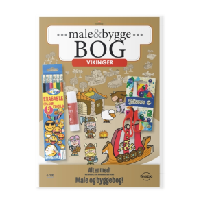 Creazoo - Male- og Byggebog - Vikinger