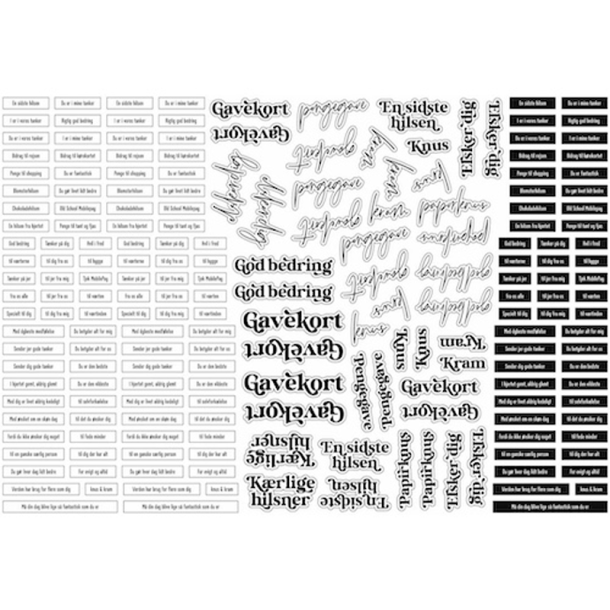 Dan Cuts - Blandede tekster