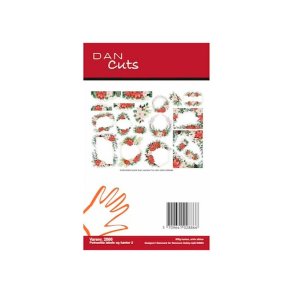 Dan Cuts - Cuts Poinsettia labels og kanter 2