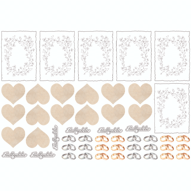 Dan Cuts - Nemme Bryllups Invitationer