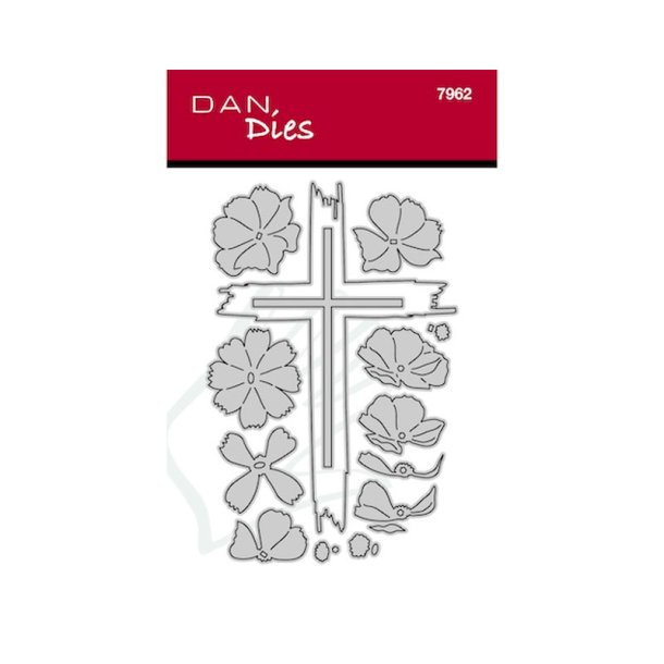 Dan Dies - Die - Kors med Blomster