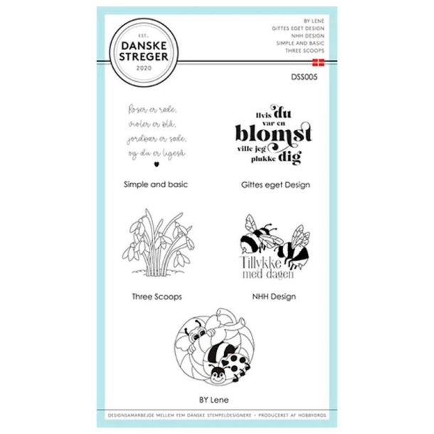 Danske Streger - Stempel - Forr