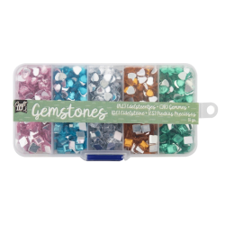 Dekorations �delseten - Assorteret farver - 1200 stk