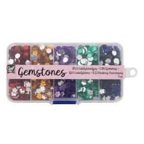 Dekorations �delseten - Assorteret farver - 1200 stk