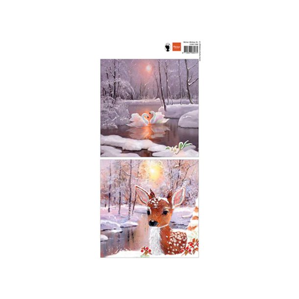 Marianne Design - 3D Ark - Winter Wishes XL