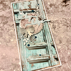 Design5 - A5 Papirpakke - RawWood / R�t tr�