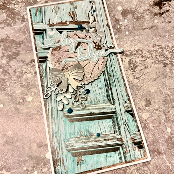 Design5 - A5 Papirpakke - RawWood / R�t tr�