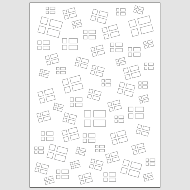 Design5 - Die - Baggrund A6 - Mix af flag