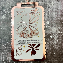 Design5 - Die - K�mpe tag med boblekant