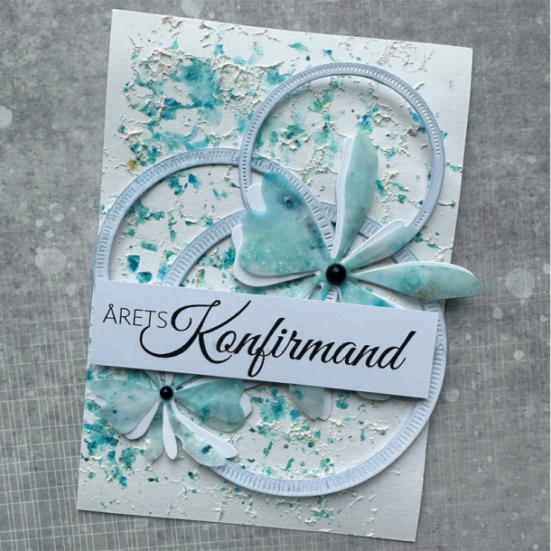 Design5 - Die - K�mpe tag med boblekant