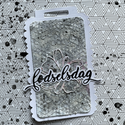 Design5 - Die - K�mpe tag med boblekant