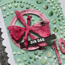 Design5 - Die - K�mpe tag med boblekant