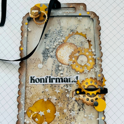 Design5 - Die - K�mpe tag - Outline boblekant