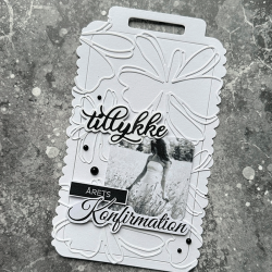 Design5 - Die - K�mpe tag - Outline boblekant