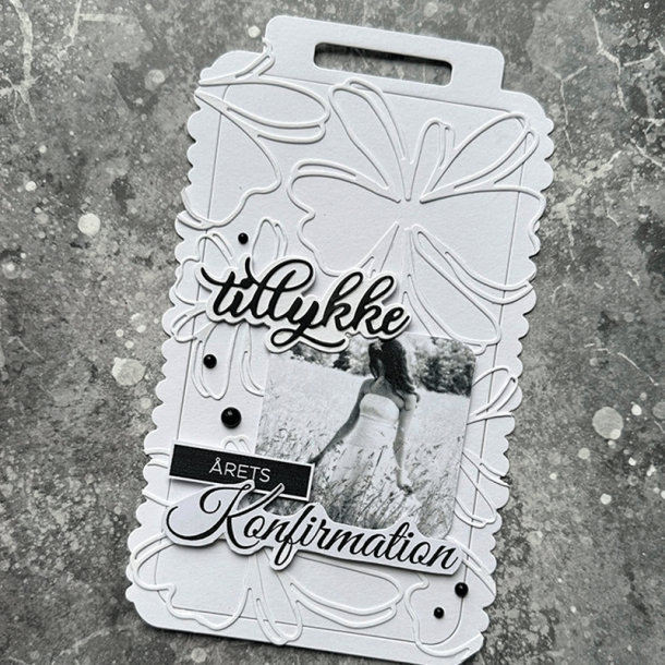 Design5 - Die - K�mpe tag - Outline boblekant