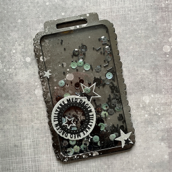 Design5 - Die - K�mpe tag - Outline boblekant