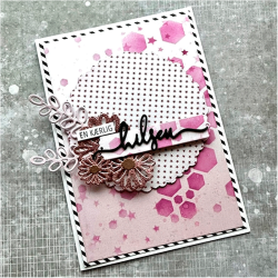 Design5 - Die - Runde boblerammer - 19 stk