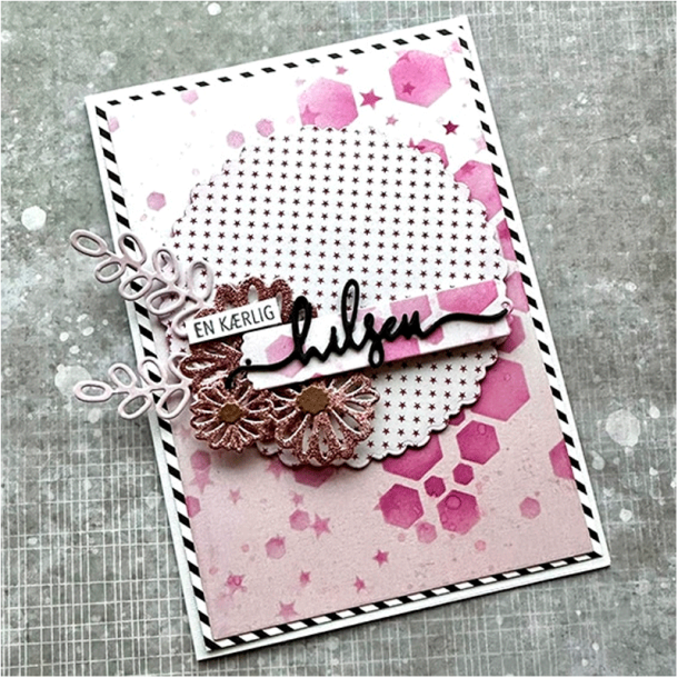 Design5 - Die - Runde boblerammer - 19 stk