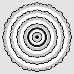 Design5 - Die - Runde boblerammer - 19 stk