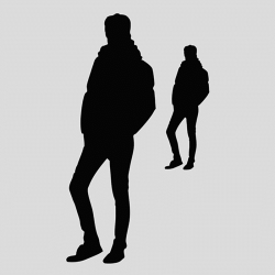 Design5 - Die - Silhouette Dreng 2