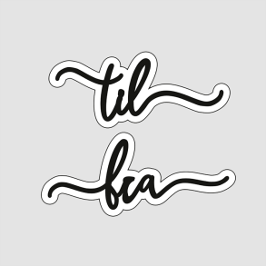 Design5 - Die - til / fra m. skygge