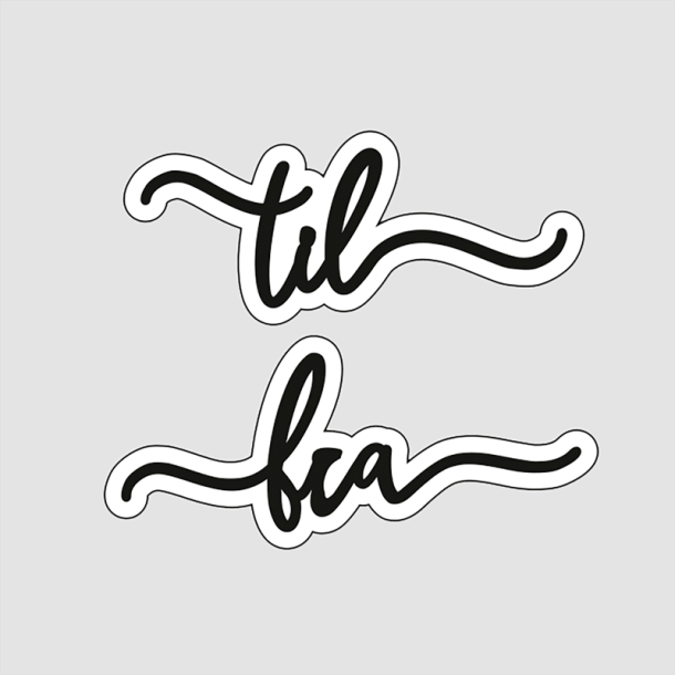 Design5 - Die - til / fra m. skygge