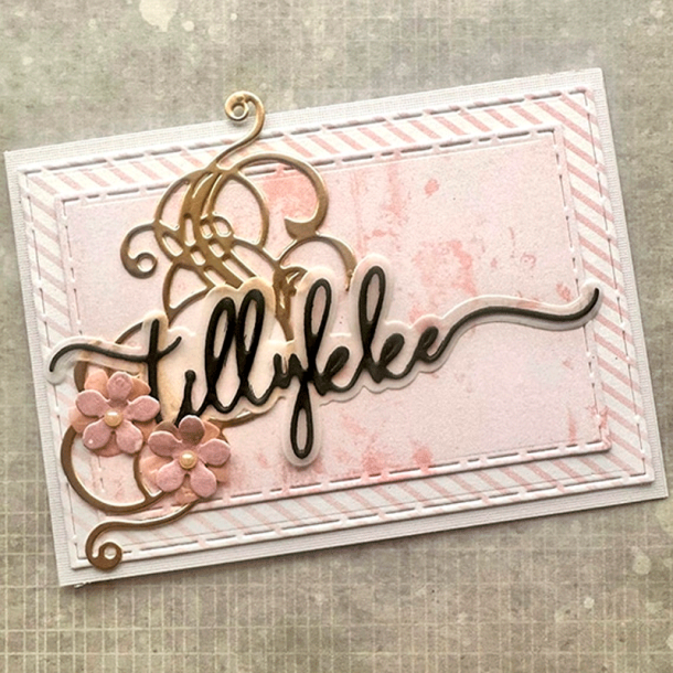 Design5 - Die - Tillykke med skygge