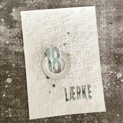 Design5 - 3D Embossingfolder A5 - Mix af flag 