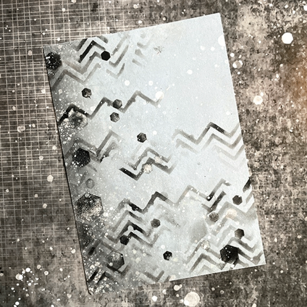 Design5 - Splat - Effekt maling - Hvid