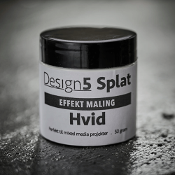 Design5 - Splat - Effekt maling - Hvid
