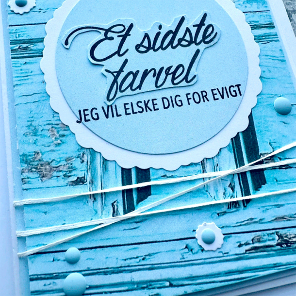 Design5 - Stempel - Et sidste farvel