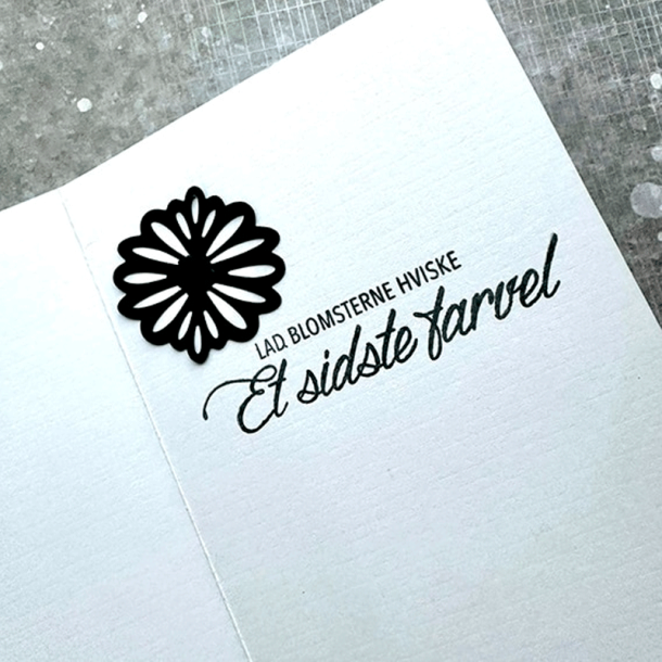 Design5 - Stempel - Et sidste farvel