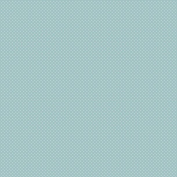 Gavlhusets Design - Papir - Tern og prikker - Ice Blue