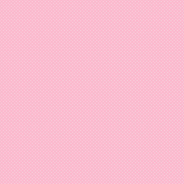 Gavlhusets Design - Papir - Tern og prikker - Pastel Rose