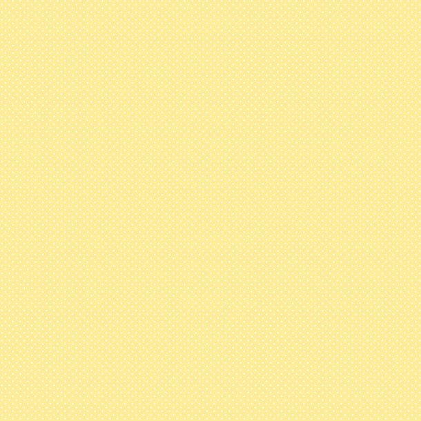 Gavlhusets Design - Papir - Tern og prikker - Lys Gul