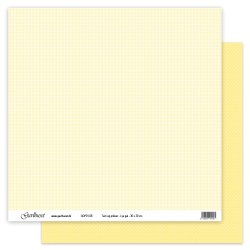 Gavlhusets Design - Papir - Tern og prikker - Lys Gul