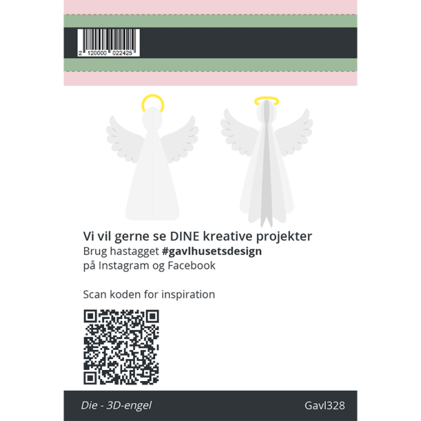 Gavlhusets Design - Die - 3D-engel