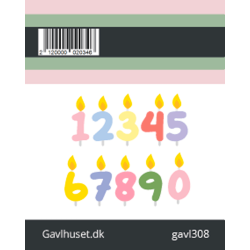 Gavlhusets Design - Die - Bld talrkke med lys