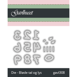 Gavlhusets Design - Die - Bld talrkke med lys