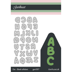 Gavlhusets Design - Die - Bldt alfabet