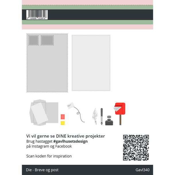 Gavlhusets Design - Die - Breve og post