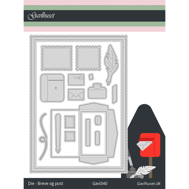 Gavlhusets Design - Die - Breve og post