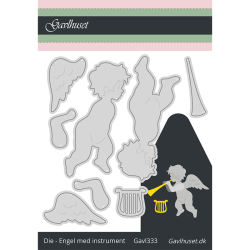 Gavlhusets Design - Die - Engel med instrument