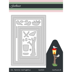 Gavlhusets Design - Die - Rammer med fuglehus