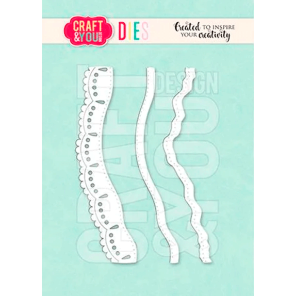 Craft &amp; You - Die - Small Borders by Gosia / Sm kanter