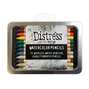 Tim Holtz / Ranger Ink - Akvarelblyanter - Set 5