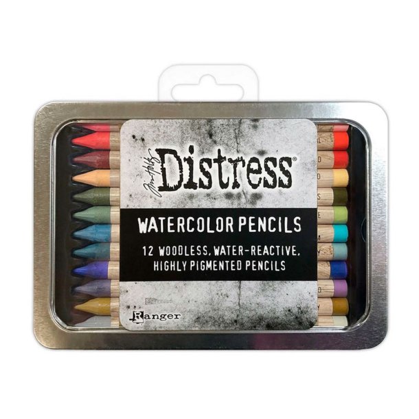 Tim Holtz / Ranger Ink - Akvarelblyanter - Set 6