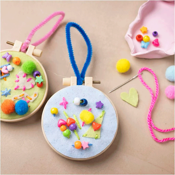 Mini DIY Kit - Broderi - Fantasi