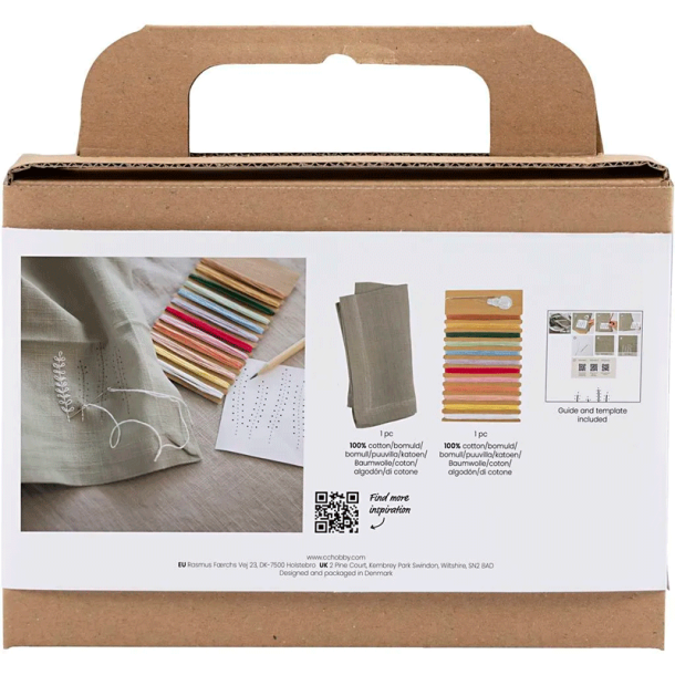 Mini DIY Kit - Broderi - Serviet