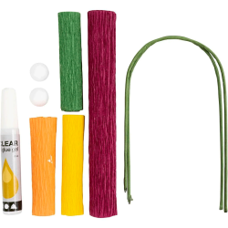 Mini DIY Kit - Crepepapir - Valmuer